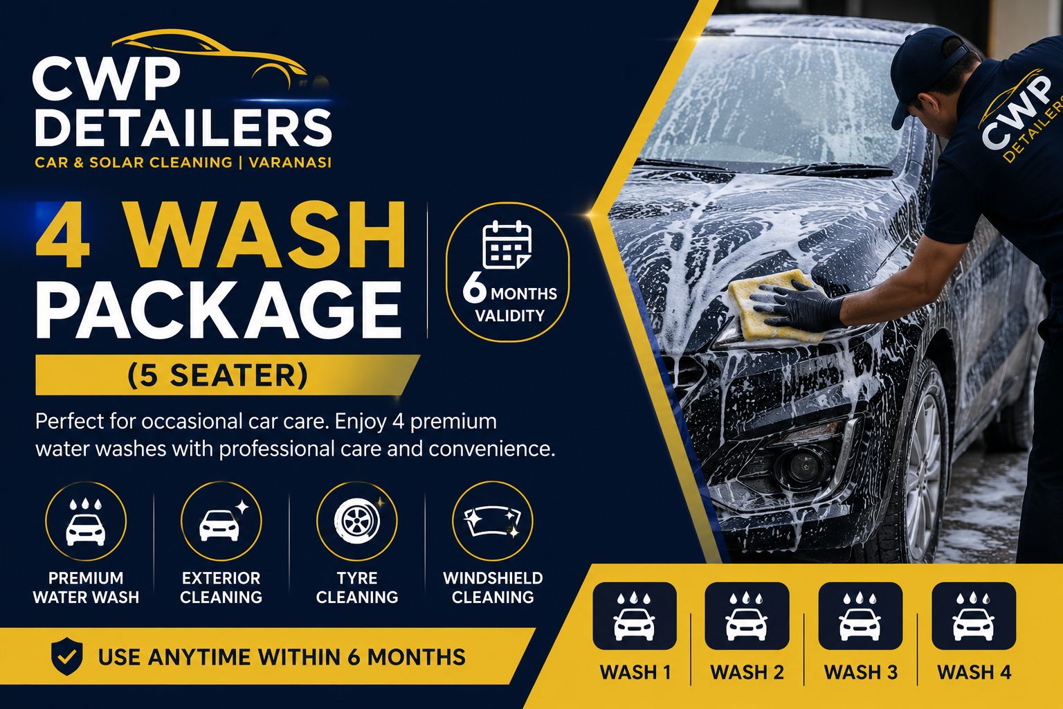 Car Wash Package Doorstep