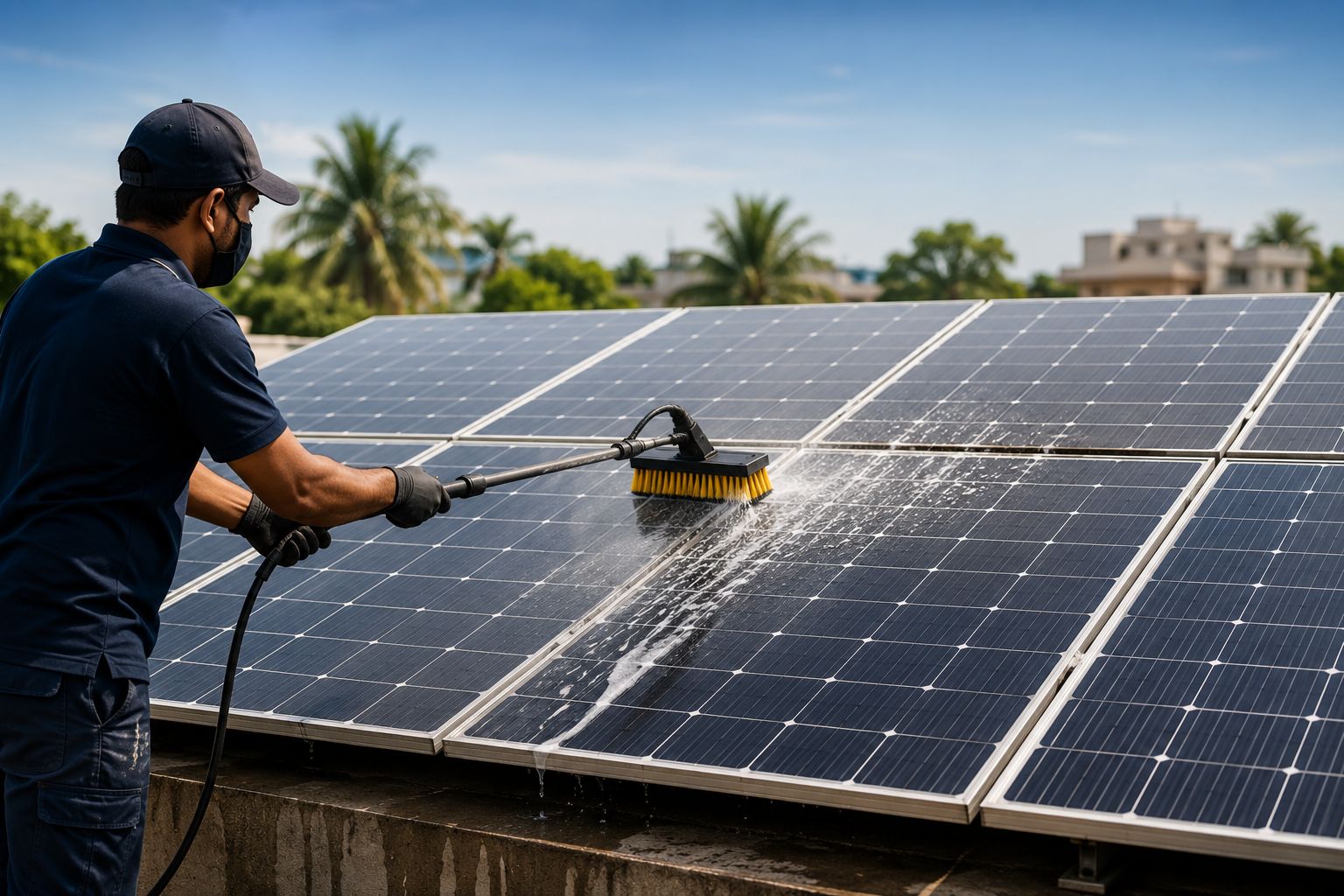 Solar Panel Cleaning