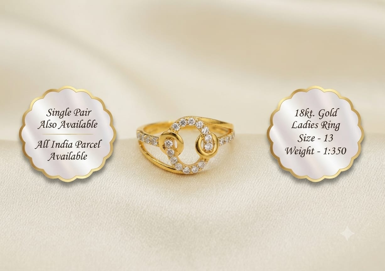 Gold ladies ring