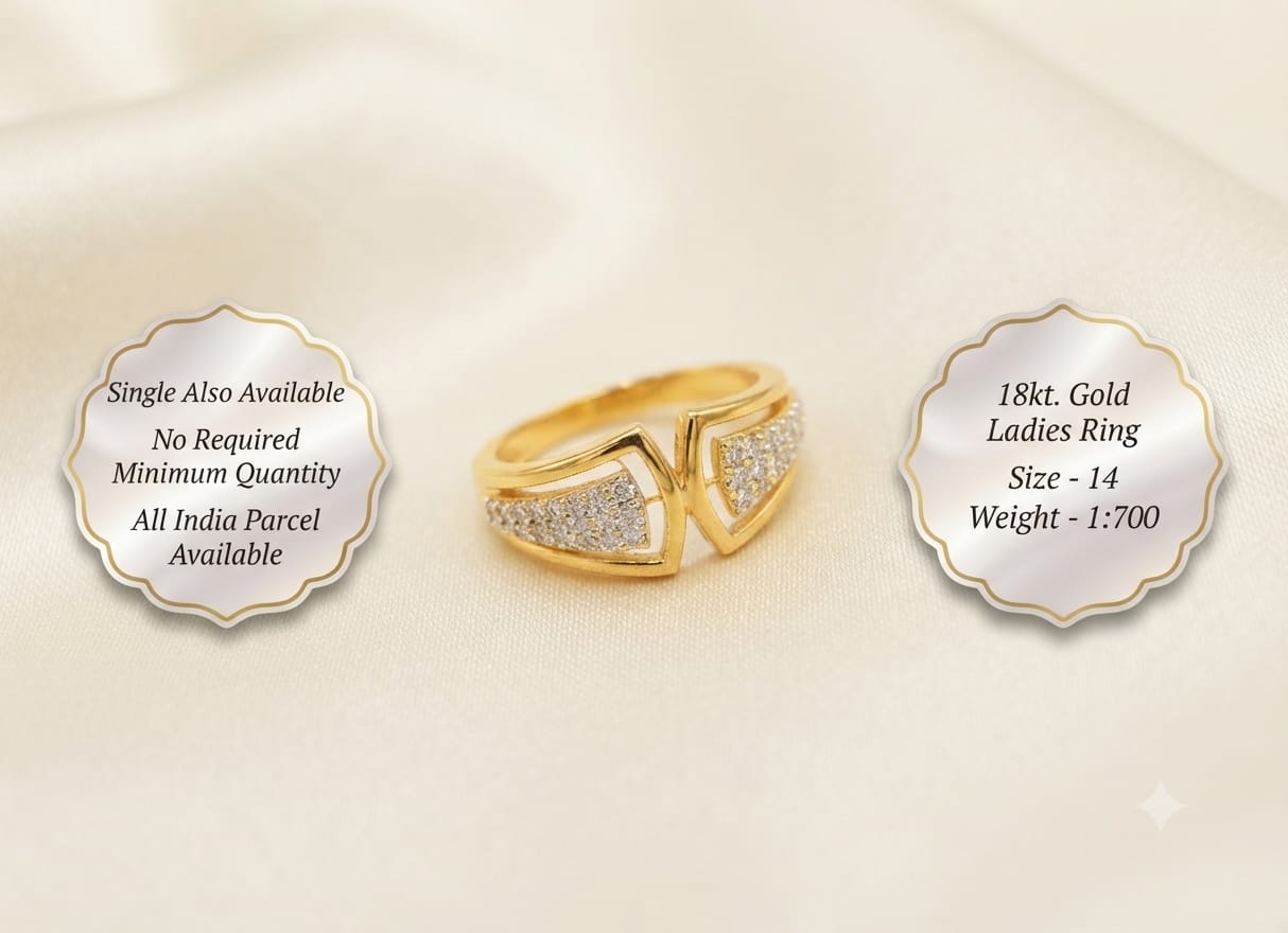 Gold ladies ring