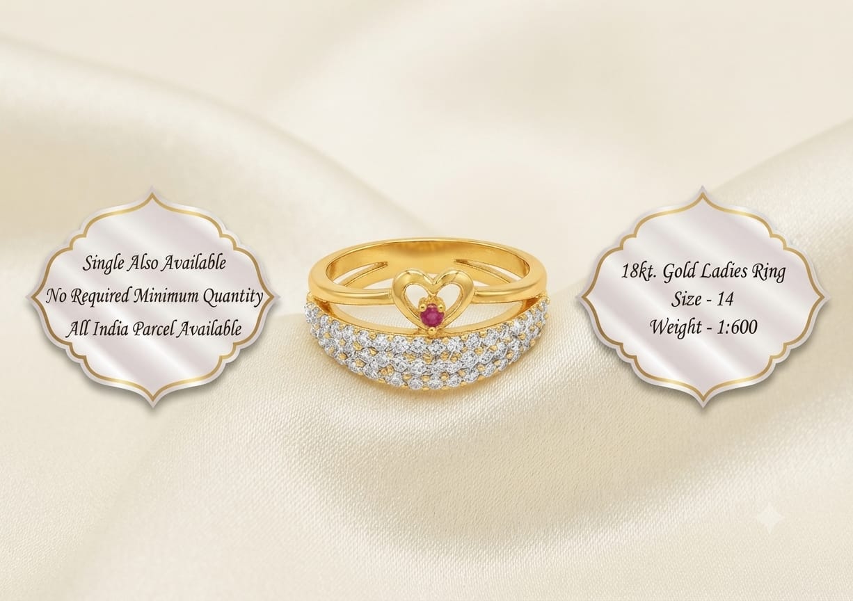 Gold ladies ring