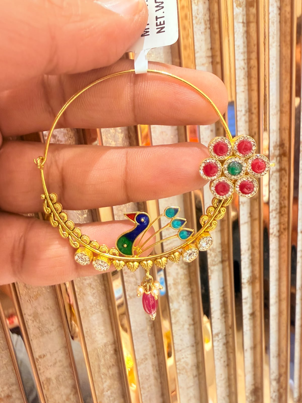 18kt Gold Nath