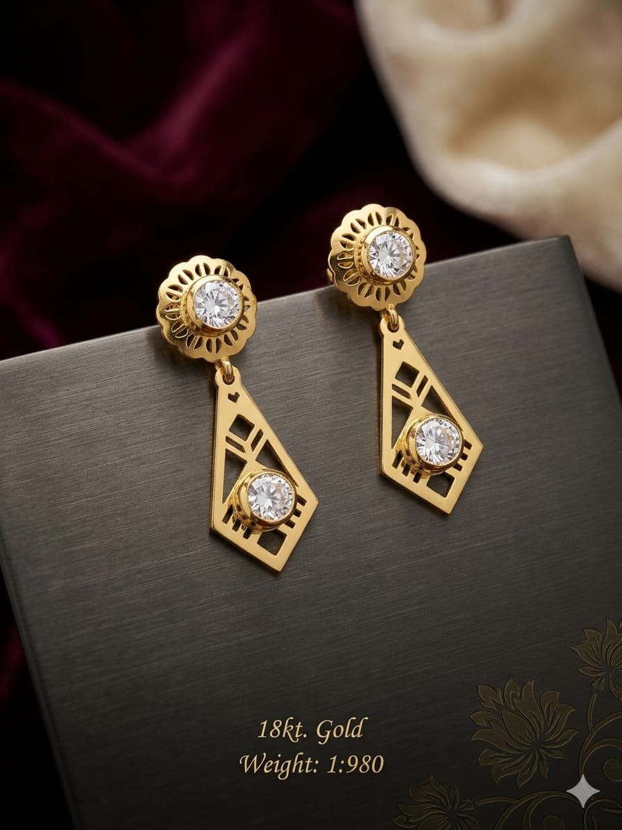 18kt Gold Earring