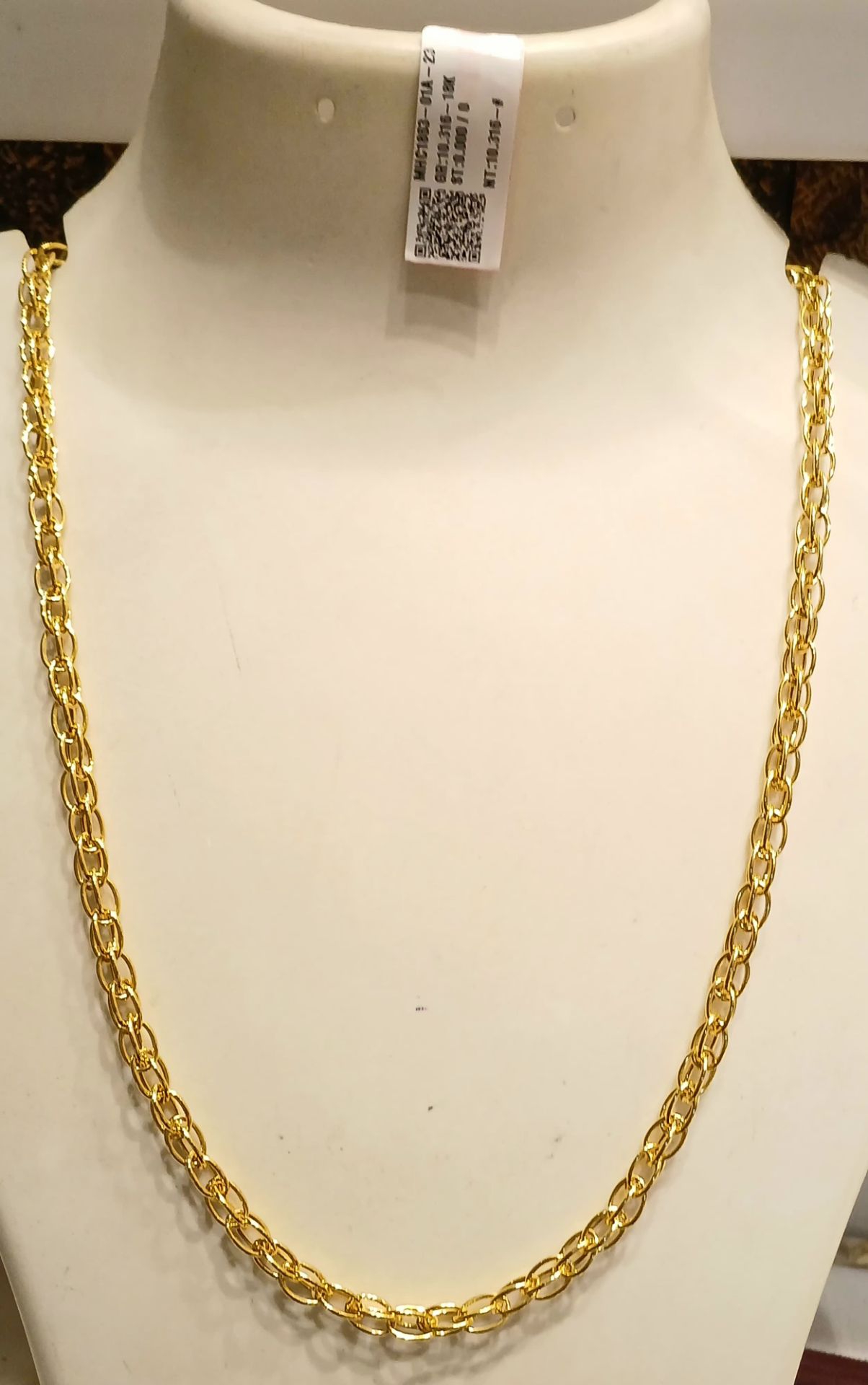 18kt Gold Gents chain