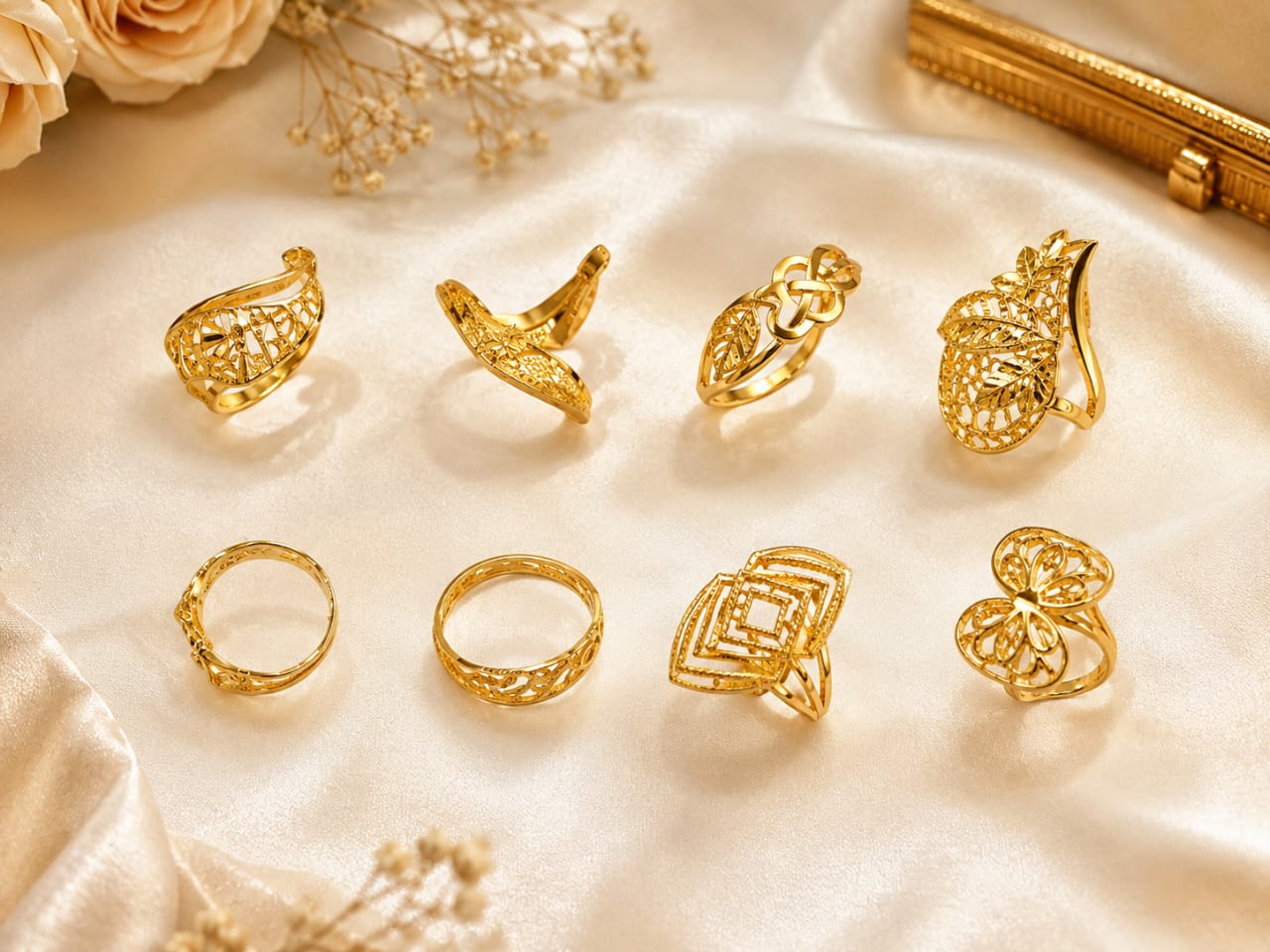 18kt Gold Ladies Ring