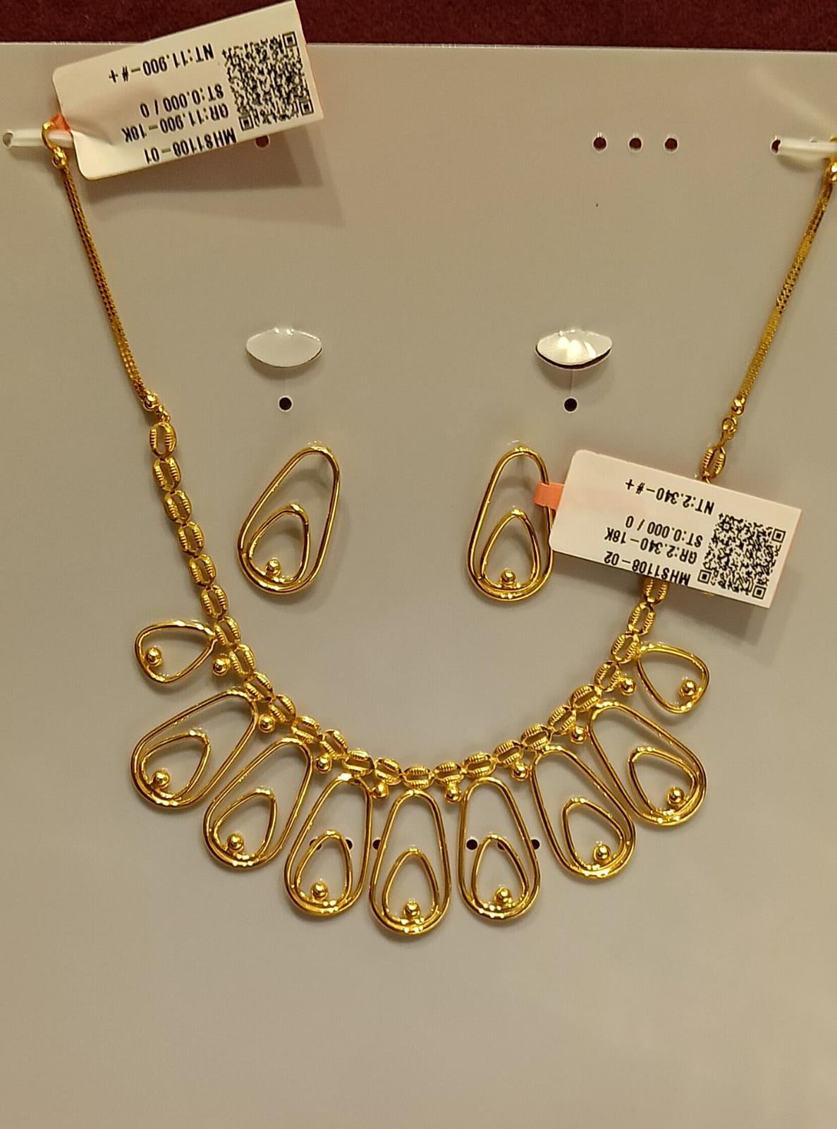 18 kt Gold Turkey Nacklase